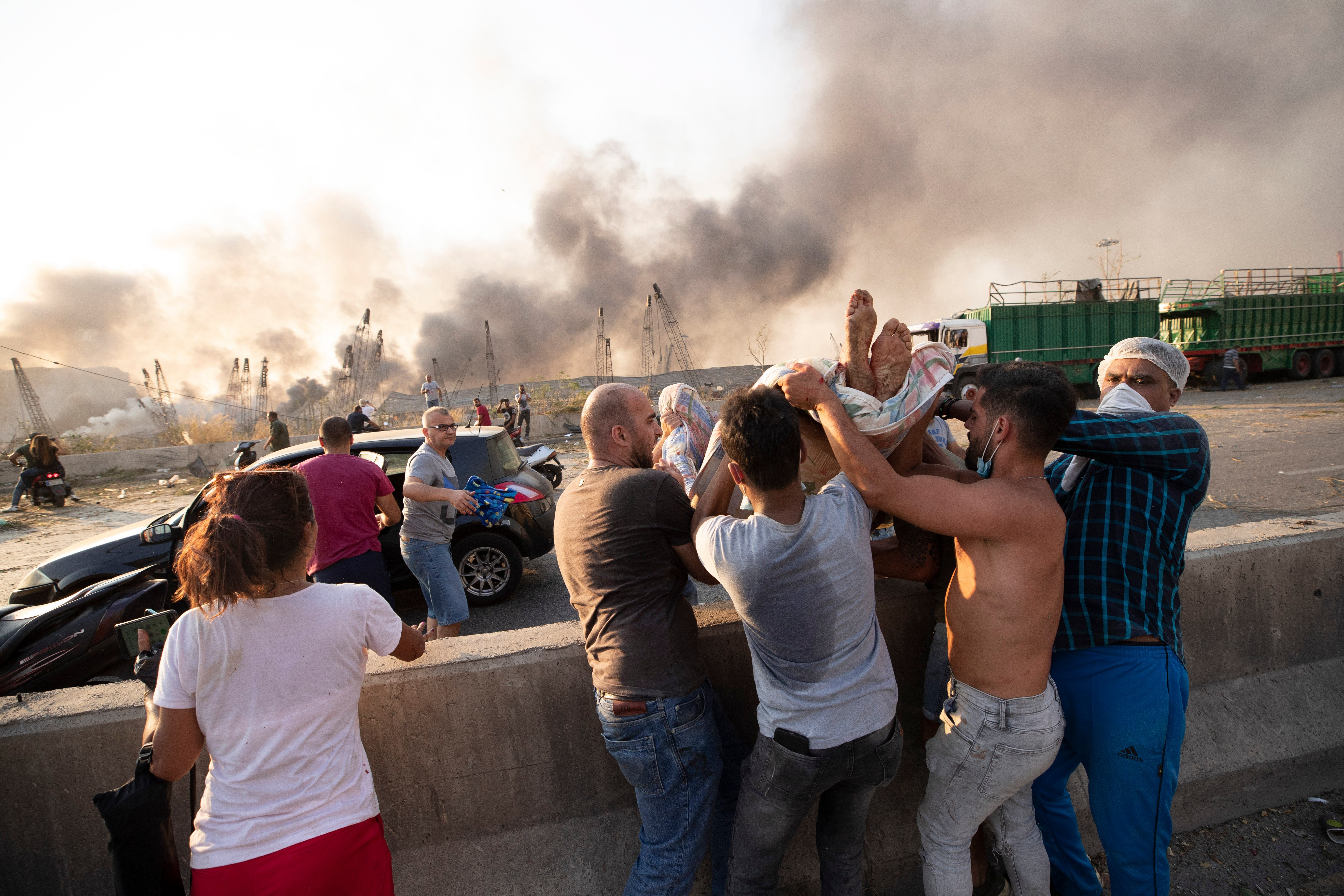 A Gazeta Ponto A Ponto A Grande Explos O Em Beirute Capital Do L Bano