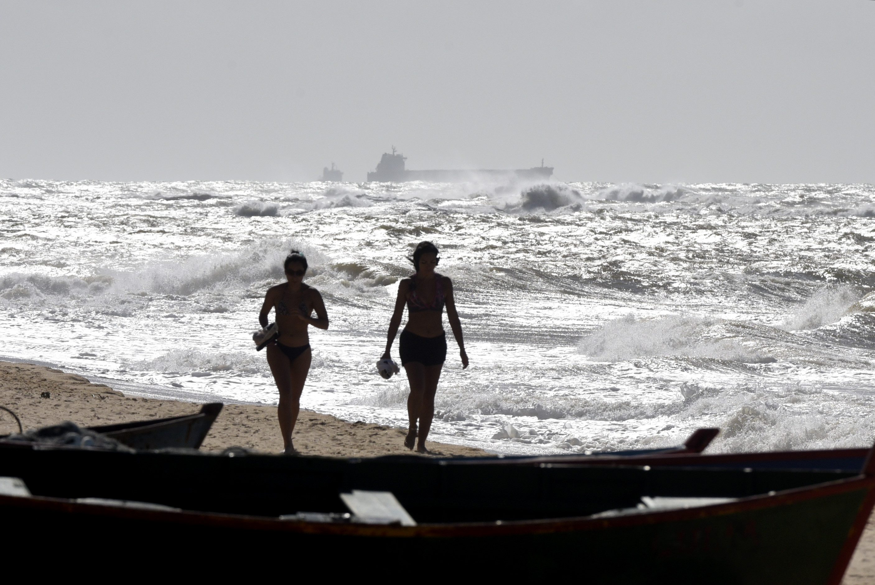 A Gazeta Marinha alerta para ventos de até 75 km h no litoral do ES