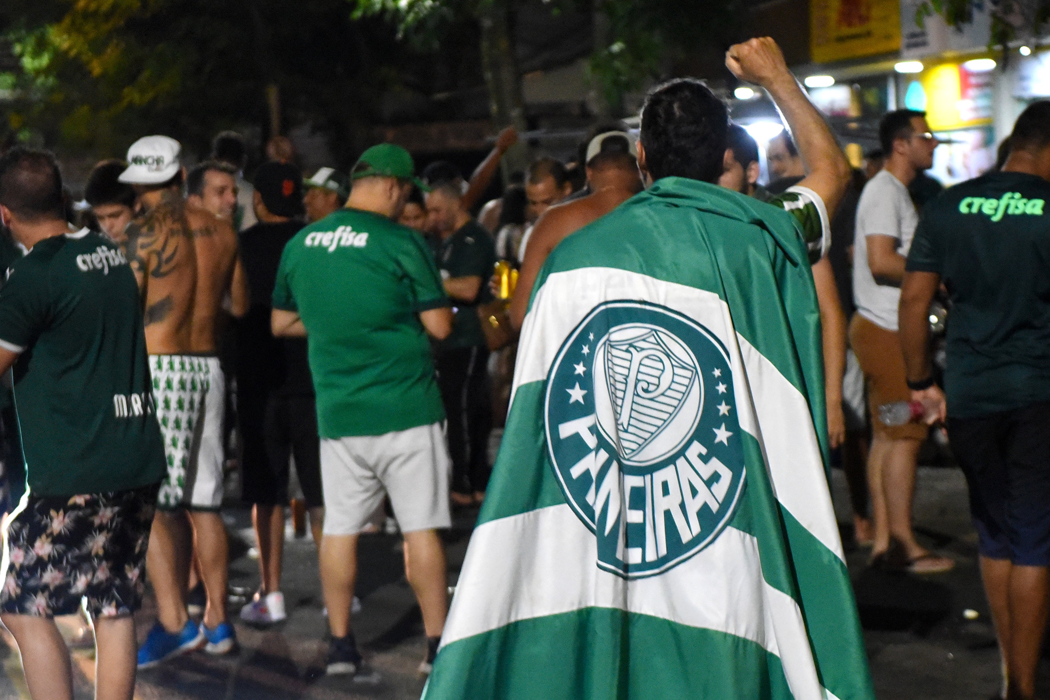 A Gazeta Capixabas que torcem pelo Palmeiras comemoram título da