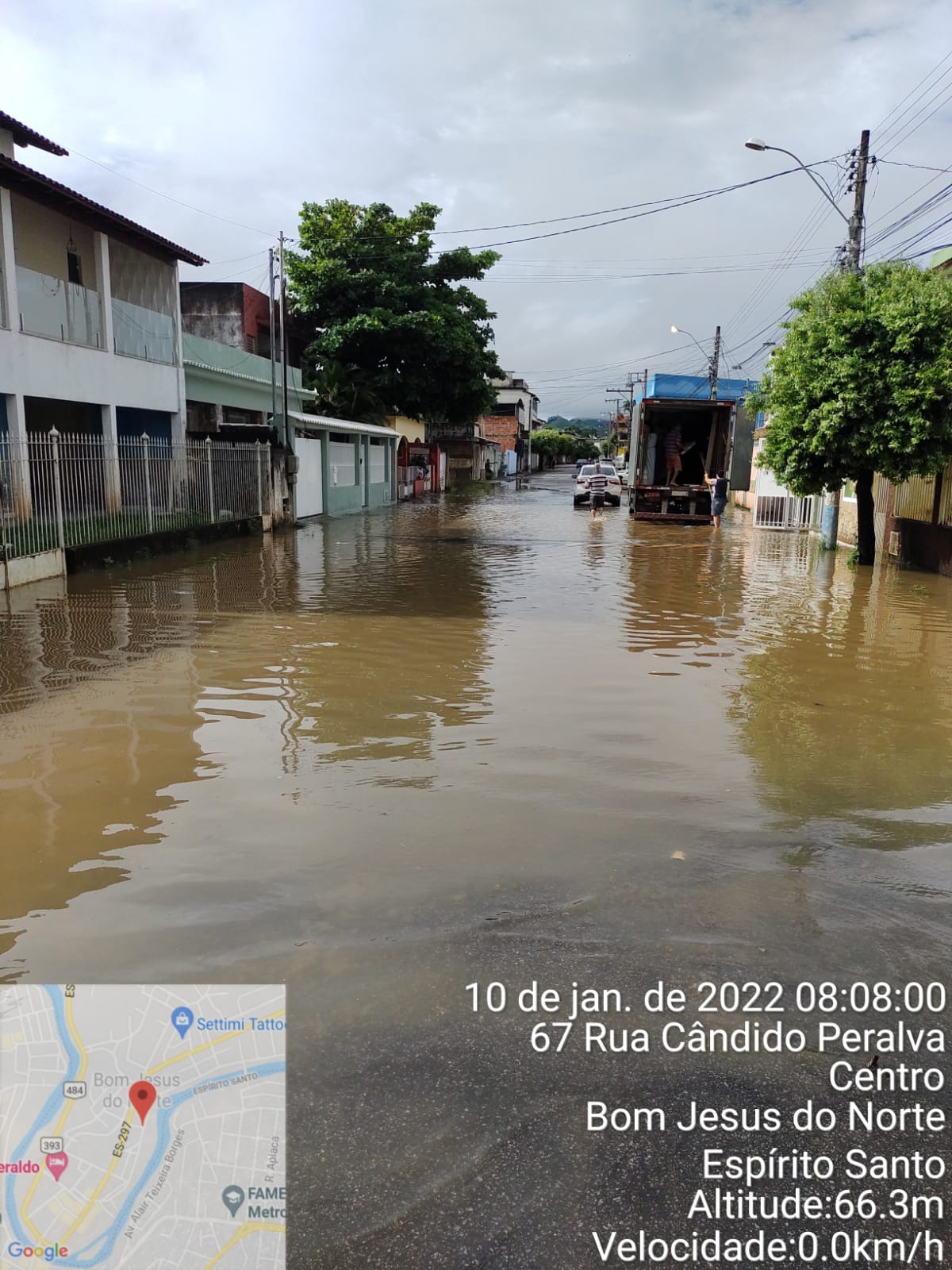 A Gazeta Rio Transborda E Alaga Ruas Em Cidades Do Sul Do Esp Rito Santo