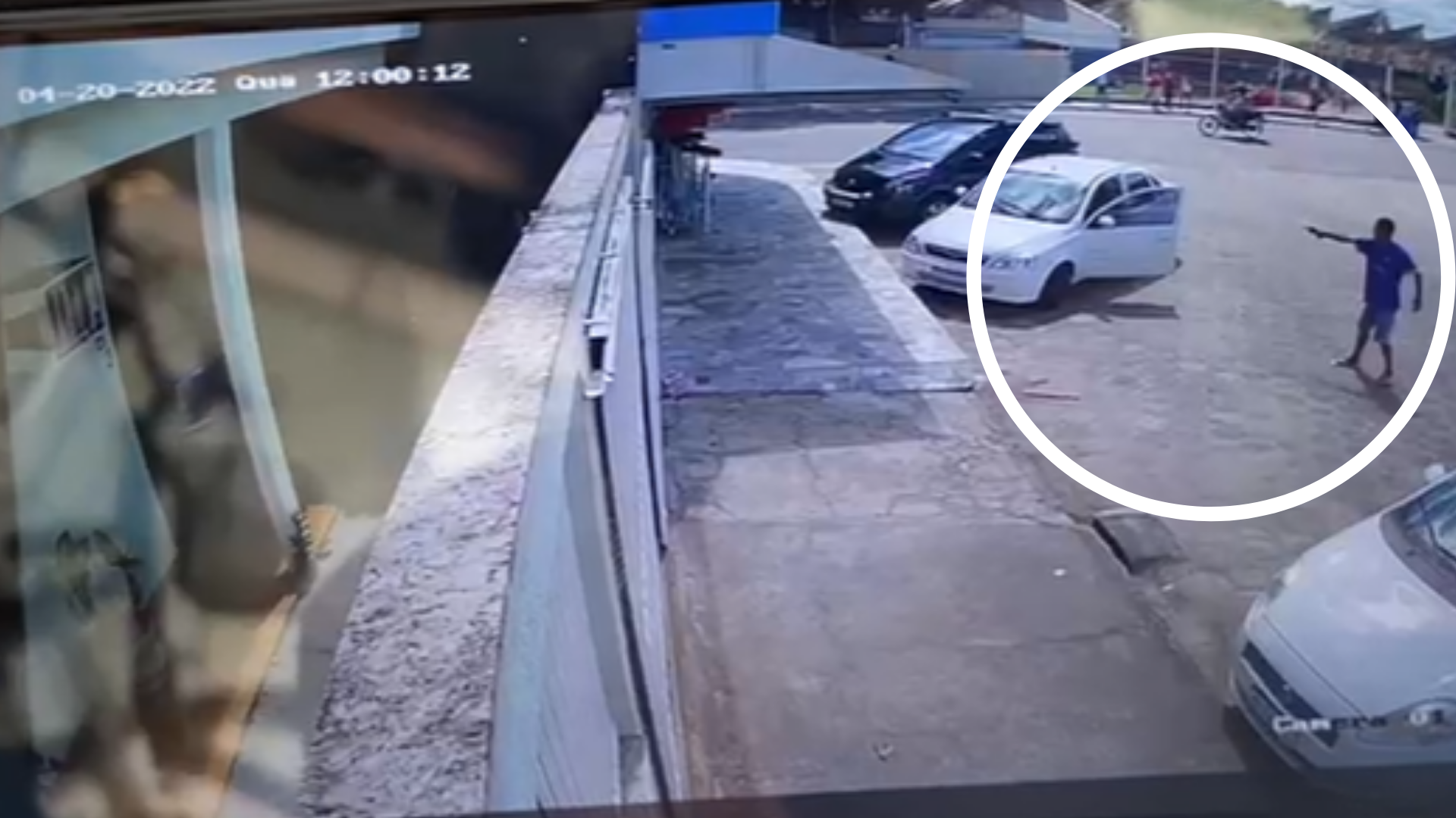 A Gazeta V Deo Mostra Professor Sendo Baleado Em Frente A Escola Em