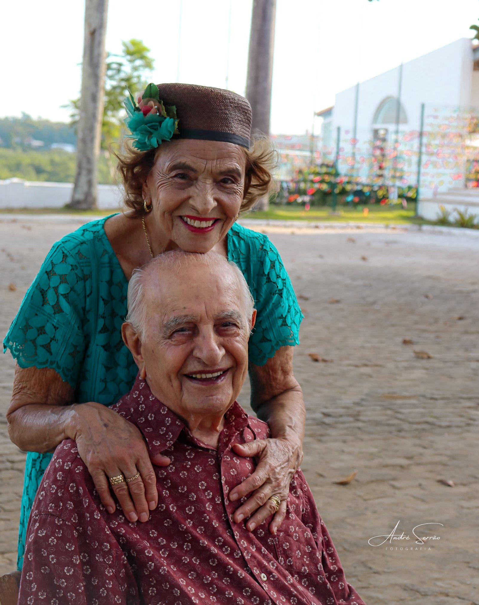 A Gazeta Viva o amor Casal celebra 68 anos de união ensaio em