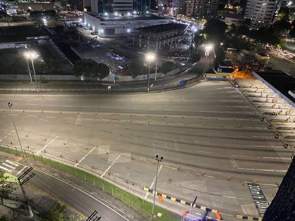 A Gazeta Terceira Ponte é liberada após mais de 3 horas de interdição