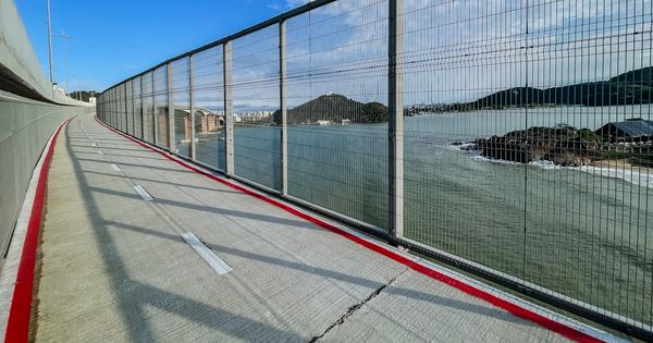 Como A Vista De Quem Passa Pela Ciclovia Da Vida Na Terceira Ponte