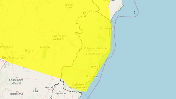 A Gazeta Es Recebe Alerta De Perigo Para Chuva Intensa Em Cidades