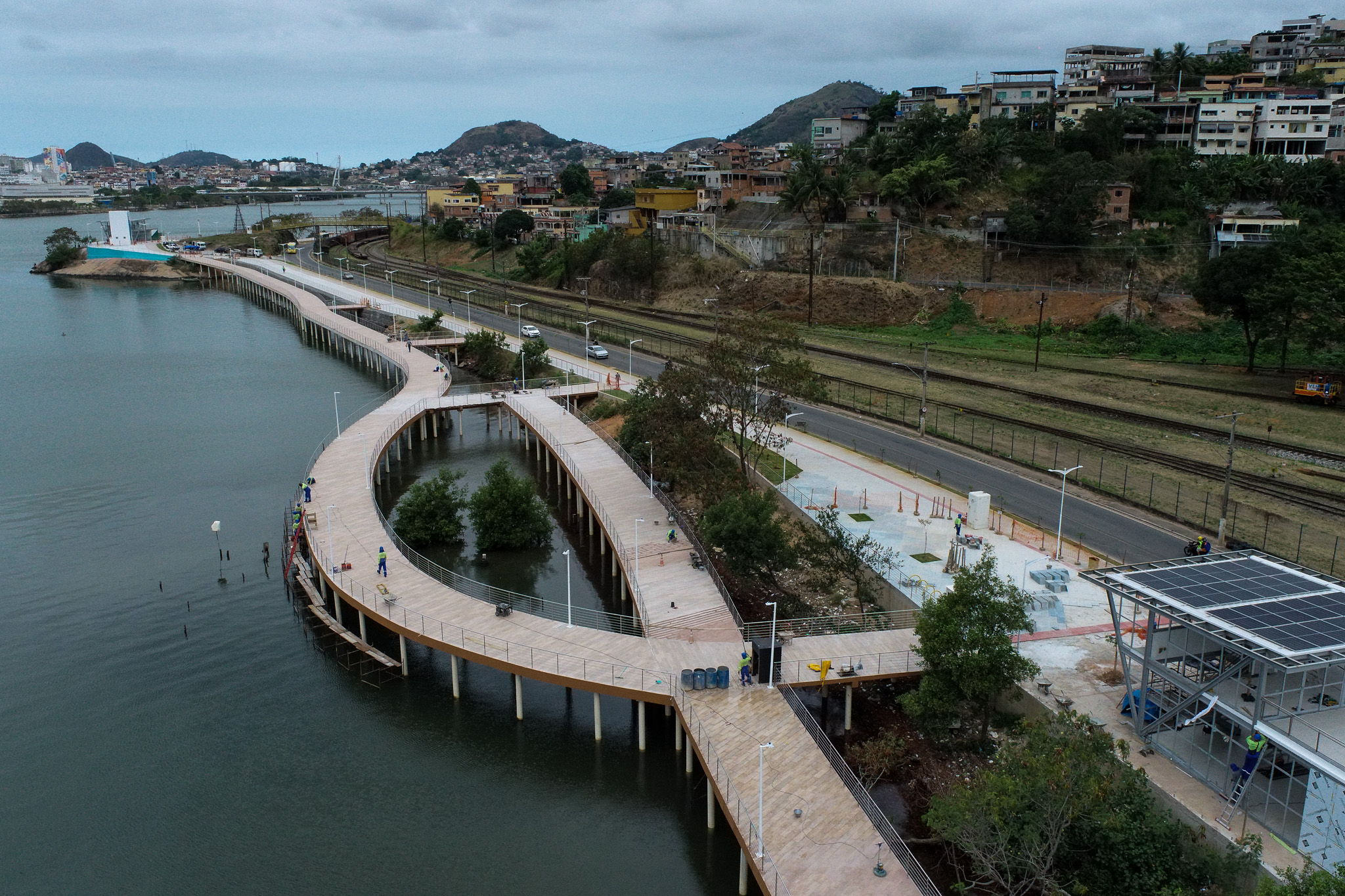 A Gazeta Orla De Cariacica O Que Falta Ficar Pronto A Um M S Da