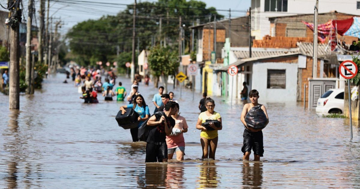 A Gazeta 20 imagens impactantes da tragédia das chuvas no Rio Grande