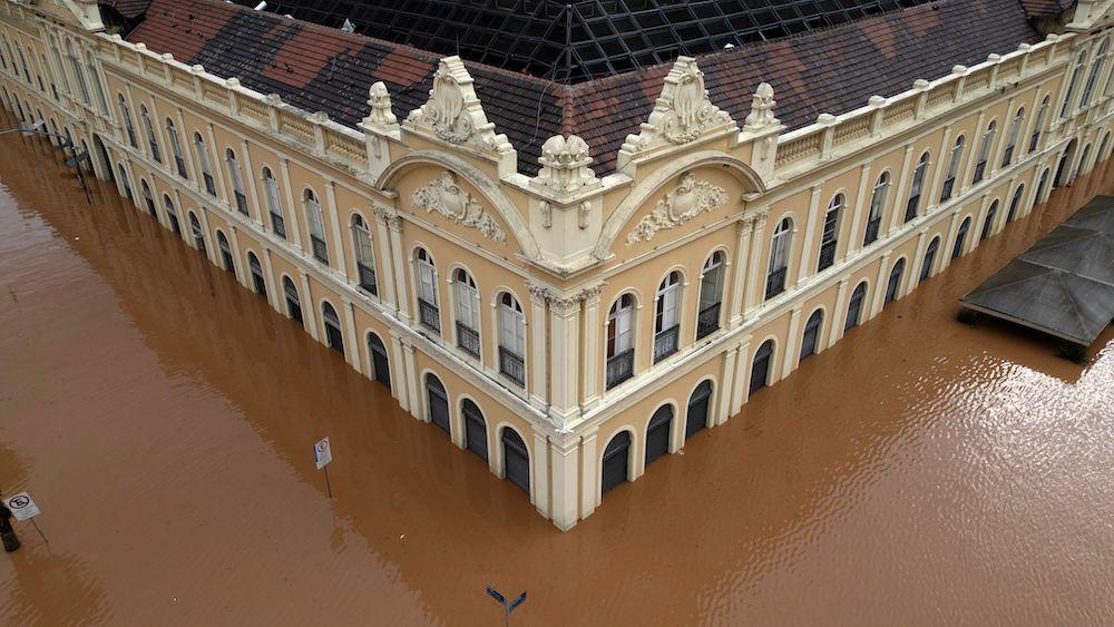 A Gazeta Imagens Impactantes Da Trag Dia Das Chuvas No Rio Grande