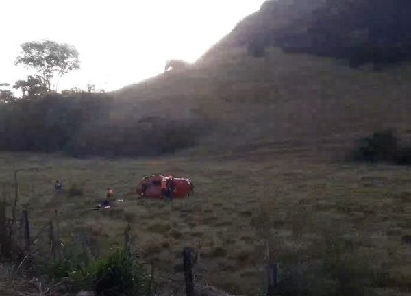 A Gazeta Motorista morre em acidente capotamento em João Neiva