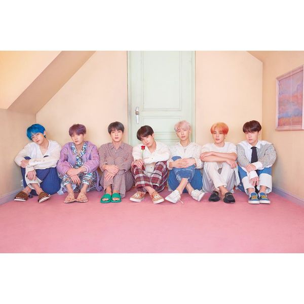 O grupo de k-pop BTS. Crédito: Instagram/@bts.bighitofficial