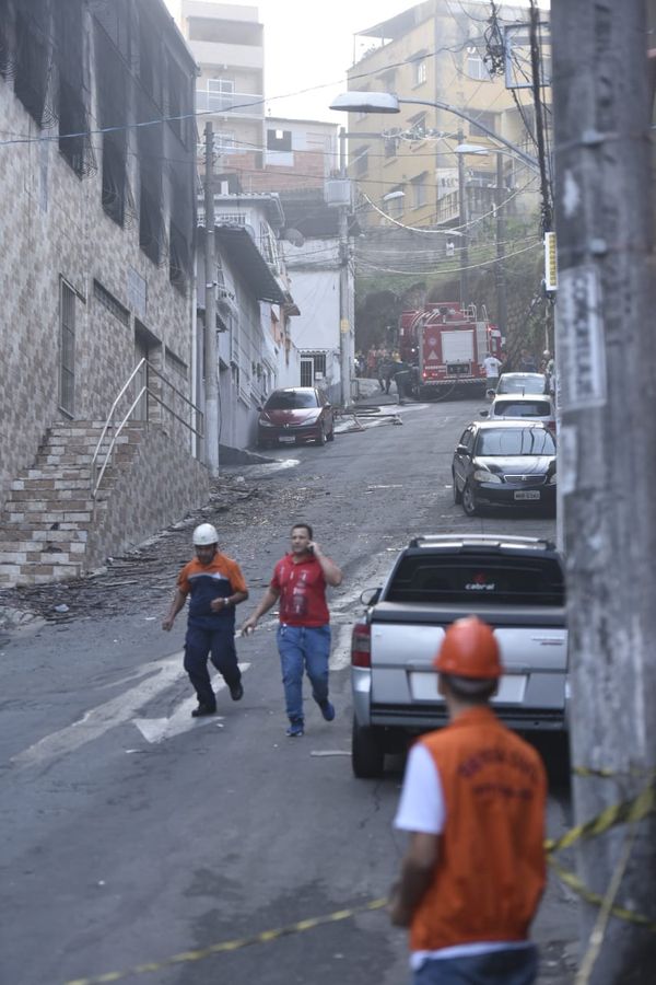 20/09/2019 - Incêndio na Vila Rubim, Vitória. Fotos: Carlos Alberto Silva por Carlos Alberto Silva