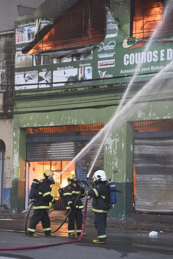 20/09/2019 - Incêndio na Vila Rubim, Vitória. Fotos: Carlos Alberto Silva por Carlos Alberto Silva