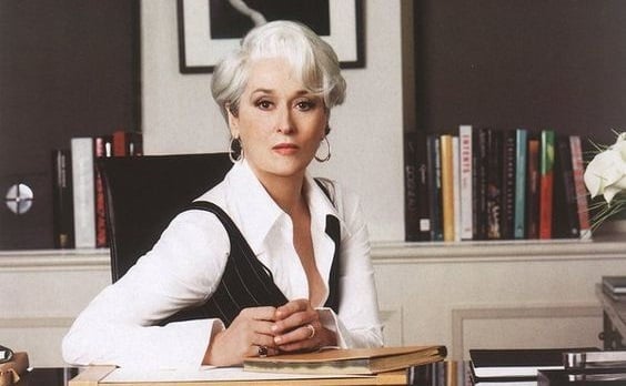 Meryl Streep interpretou Miranda Priestly em