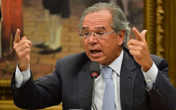 O ministro da Economia, Paulo Guedes, defende a reforma da Previdência