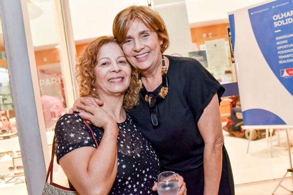 Agora é que são elas! Marlene Veiga e Maria Tereza Aragão: dia de evento beneficente na cidade. Crédito: Monica Zorzanelli