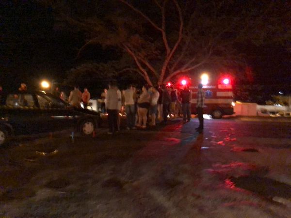 O atropelamento ocorreu na noite desta sexta-feira (04) . Crédito: Internauta