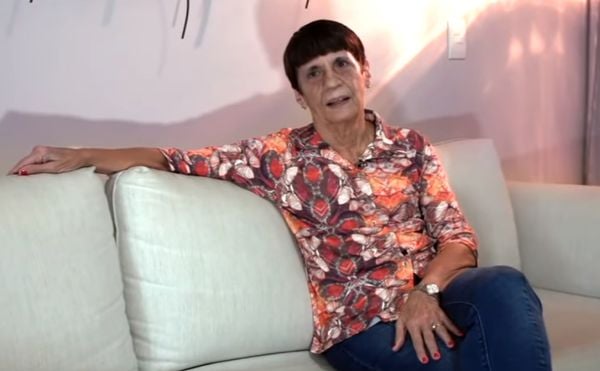 Ana Lúcia Rody Coelho, irmã caçula da Irmã Cleusa. Crédito: Reprodução/Youtube