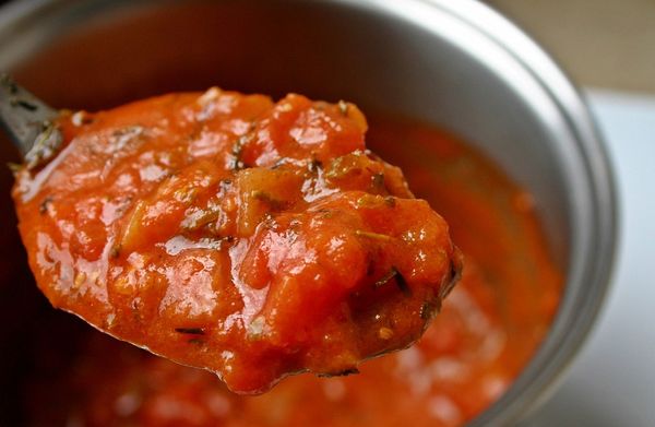 Molho de tomate. Crédito: Pixabay