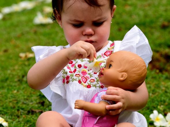 Liz da Silveira, ela gosta de brincar no Parque da Cebola - Dia das Crianças  por Ricardo Medeiros 