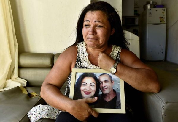 Esposa de vítima sofre sem notícias