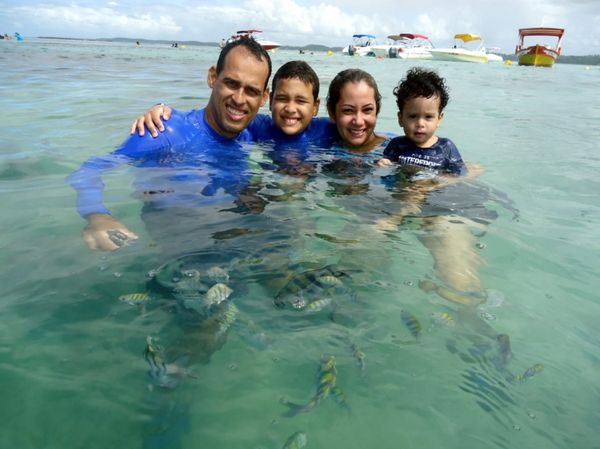 Família morta em acidente voltava de viagem de férias. Crédito: Redes Sociais
