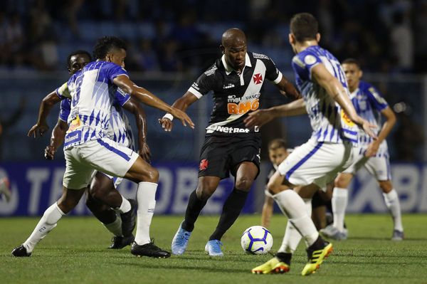 Ribamar perdeu gols e irritou a torcida do Vasco. Crédito: Rafael Ribeiro/Vasco
