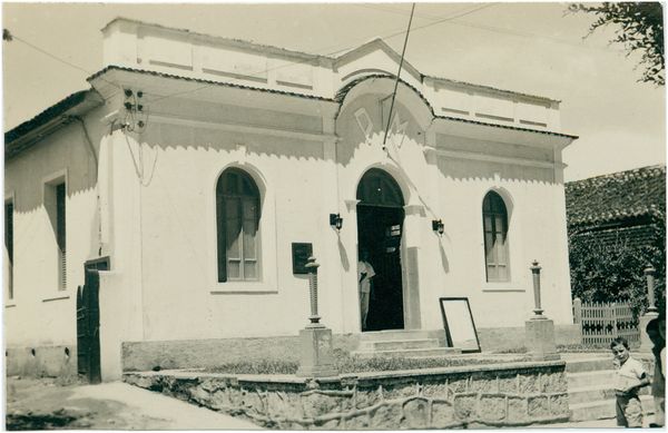 Antiga sede da Prefeitura de Castelo: primeira eleição foi realizada há 90 anos. Crédito: Acervo IBGE
