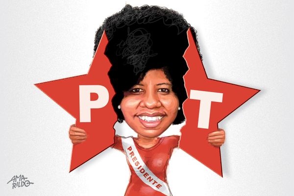 Jackeline Rocha assume a presidência estadual do PT com a missão de unificar as correntes internas de um partido muito dividido . Crédito: Amarildo