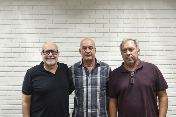 Organizadores do Vital: Américo Teles, Rominho Dias e Abner Romano. Crédito: Vitor Jubini