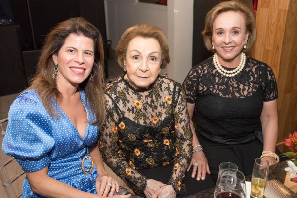 Késsia Chieppe Saldanha, Hilda Cabas e Tânia Cabas. Crédito: Mônica Zorzanelli