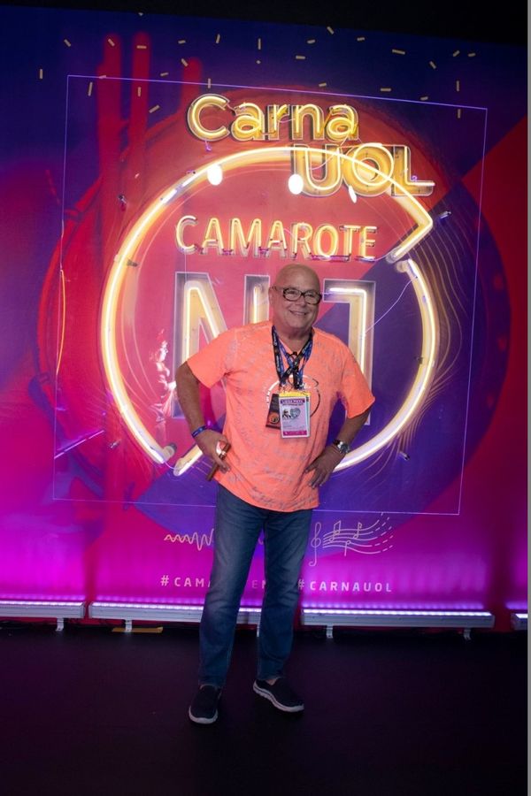 O presidente da Holding Clube, José Victor Oliva, responsável pelo Camarote Nº 1 no Carnaval do Rio de Janeiro. Crédito: Holding Clube/Divulgação