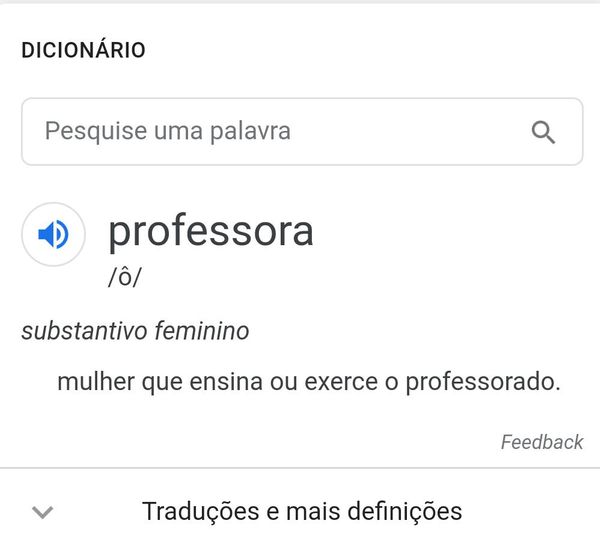 Google lista 'prostituta' entre principais significados para