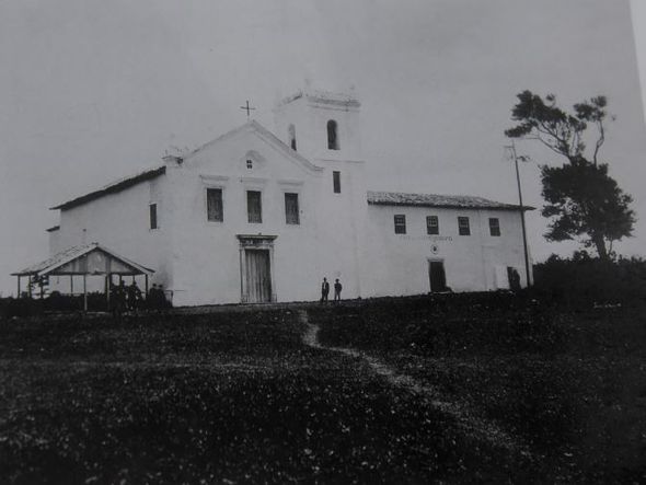 Igreja dos Reis Magos por Eutychio D'Oliver (1908)/ Reprodução: Vitor Jubini