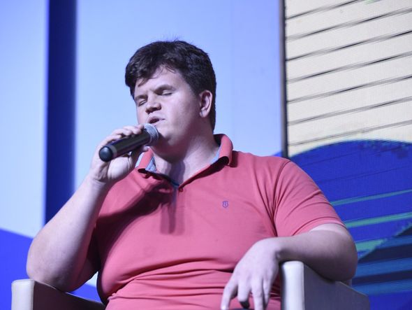 O deputado federal Felipe Rigoni (PSB) no Encontro de Lideranças por Carlos Alberto Silva