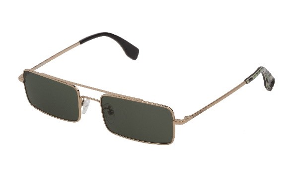 Modelo Converse. Retangular metálico conta com cores clássicas e sóbrias. Além de detalhes em acetato nas ponteiras. Preço sugerido: a partir de R$ 799,00 reais por Divulgação