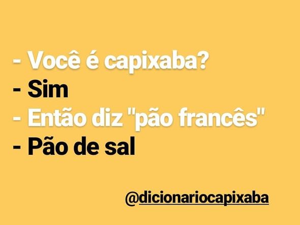Gírias do capixaba por Divulgação/ Instagram