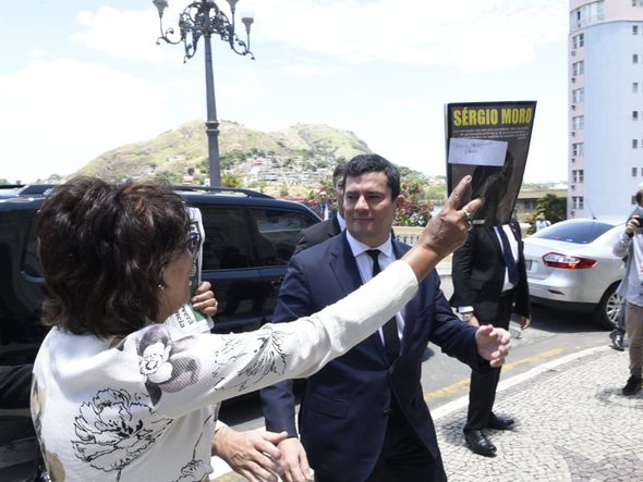 Sergio Moro em visita ao Espírito Santo por Carlos Alberto Silva