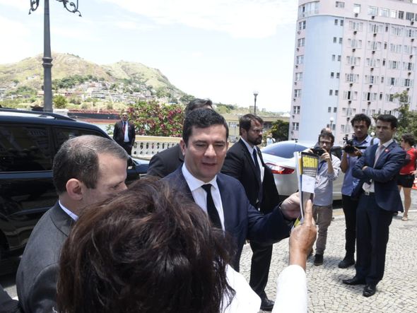 Sergio Moro em visita ao Espírito Santo por Carlos Alberto Silva