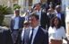 Ministro Sergio Moro deixa o Palácio Anchieta acompanhado do governador Renato Casagrande e outras autoridades(Vitor Jubini)