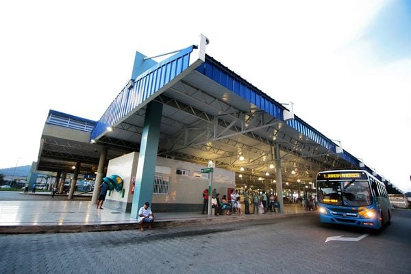 Terminal do Transcol em Jardim América, Cariacica. Crédito: Secom/ES