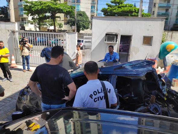 Perícia em Audi envolvido em acidente na Dante Michelini por Isaac Ribeiro