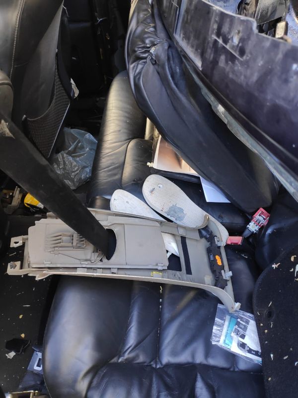 Audi A3 envolvido em acidente com dois mortos na Avenida Dante Michelini em Vitória por Isaac Ribeiro 