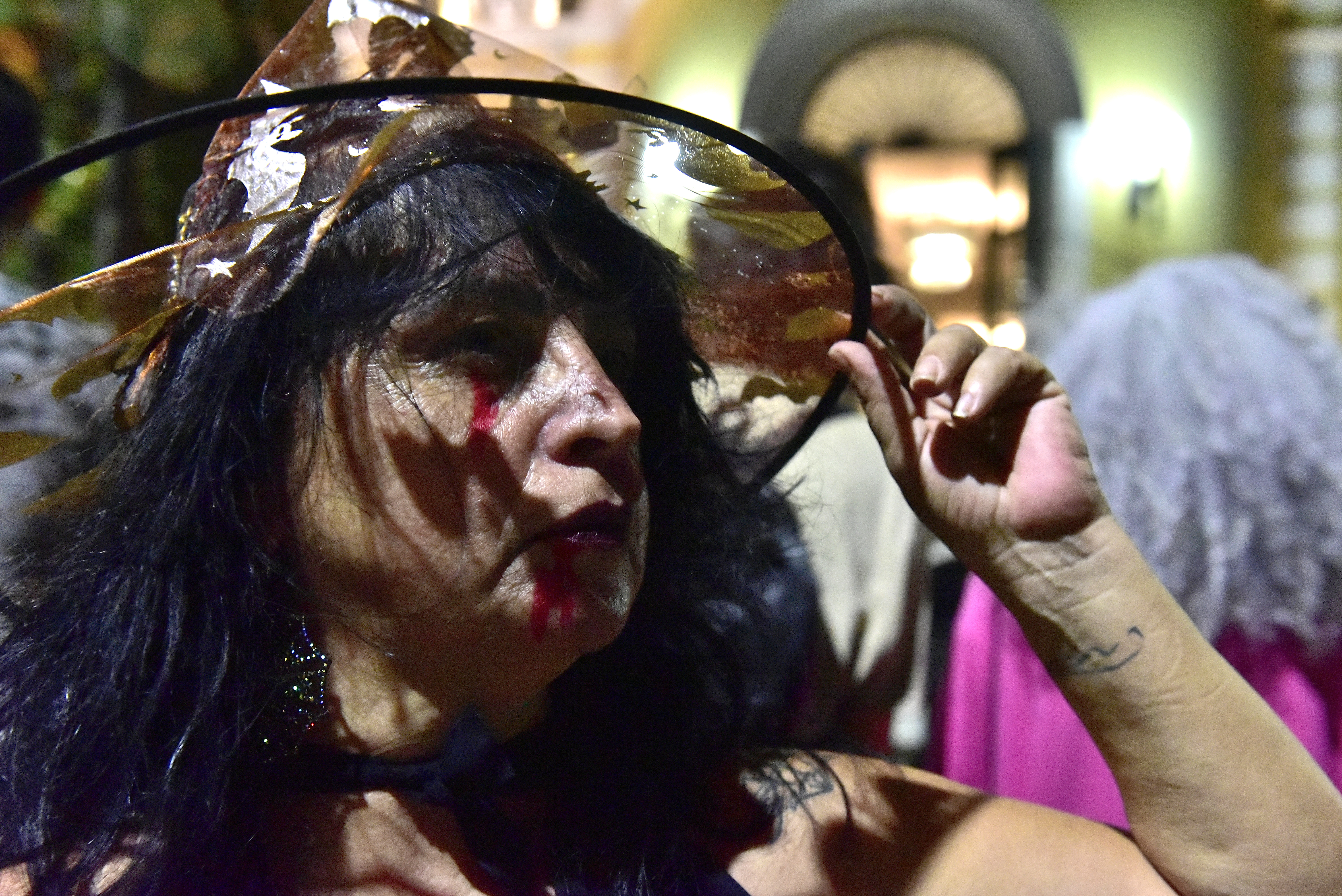 Data: 31/10/2019 - ES - Vitória - Caminhada cultural do Dia das Bruxas no Centro de Vitória - Editoria: Cidades - Foto: Fernando Madeira - GZ