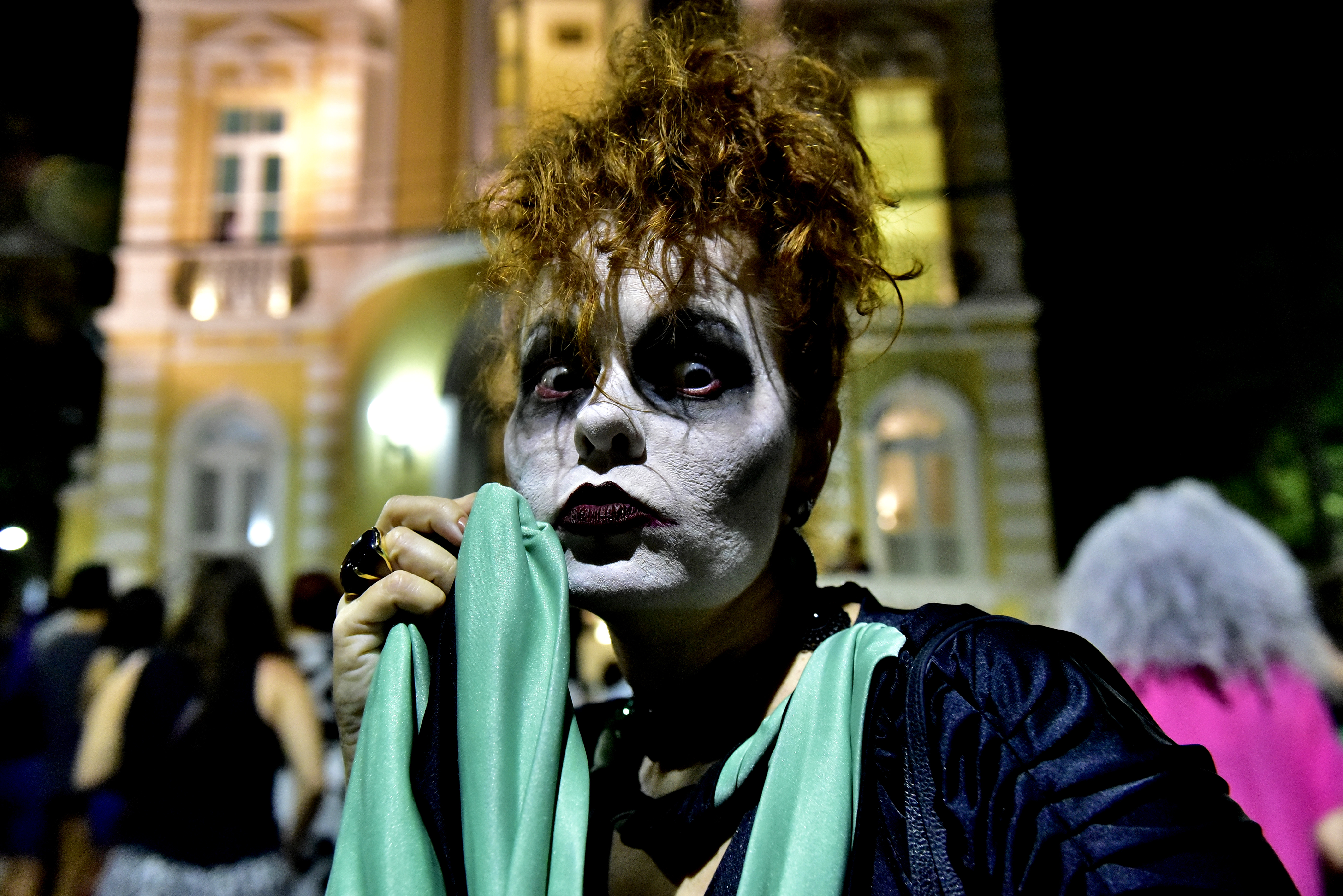 Data: 31/10/2019 - ES - Vitória - Caminhada cultural do Dia das Bruxas no Centro de Vitória - Editoria: Cidades - Foto: Fernando Madeira - GZ