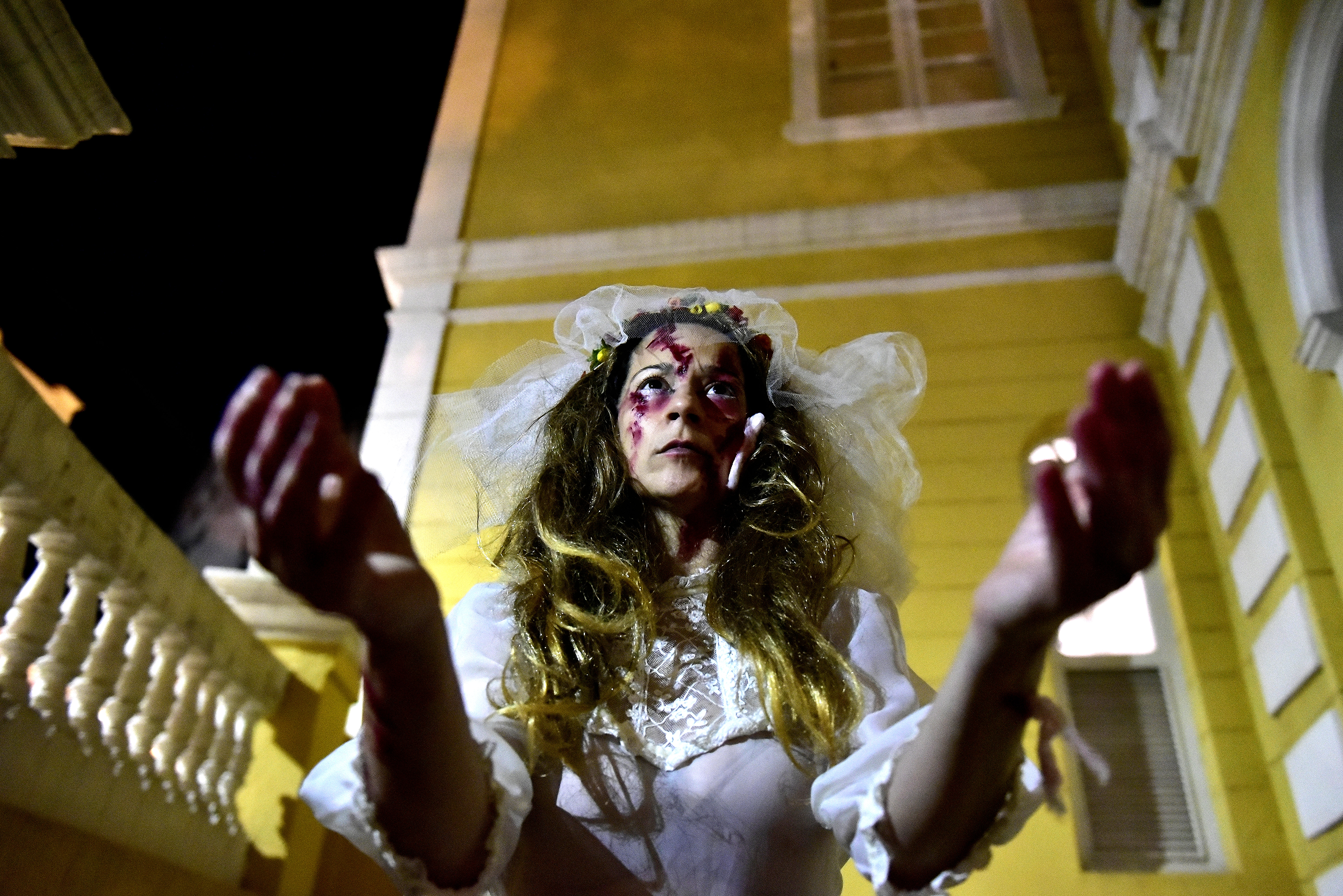 Data: 31/10/2019 - ES - Vitória - Caminhada cultural do Dia das Bruxas no Centro de Vitória - Editoria: Cidades - Foto: Fernando Madeira - GZ