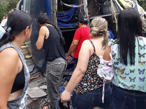 Grave acidente no Sul do Estado por Internauta