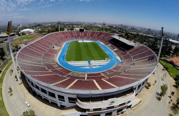 O Estádio Nacional, em Santiago, pode não receber a final da Libertadores. Crédito: Divulgação/Conmebol