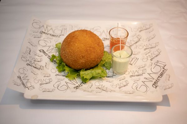 Purê Burger do Garagem Gourmet no Roda de Boteco Colatina 2019. . Crédito: Juliander Falqueto/Divulgação