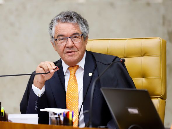 Ministro Marco Aurélio. É o segundo ministro há mais tempo em atividade no Supremo por Rosinei Coutinho|SCO|STF