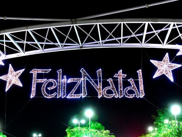 Data: 08/11/2019 - ES - Serra - Árvore de Natal no Parque d Cidade, na Serra - Editoria: Cidades - Foto: Fernando Madeira - GZ por Natal